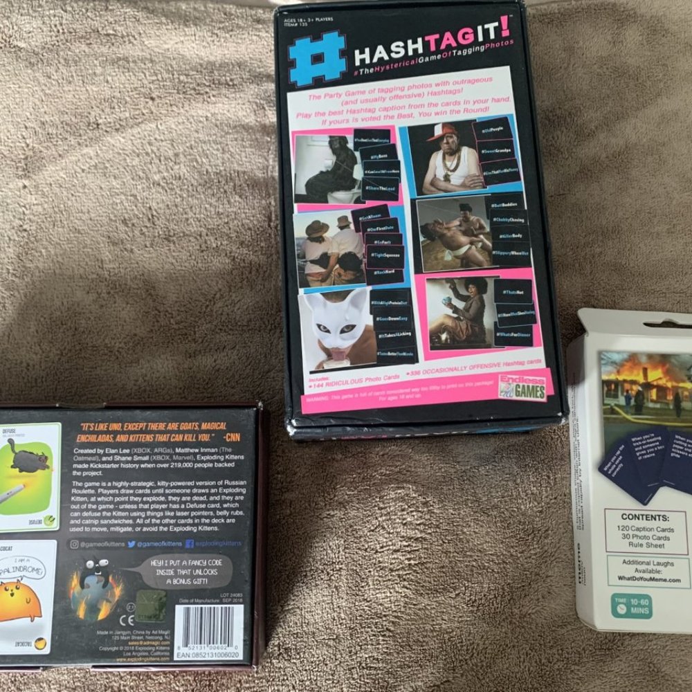 Exploding Kittens HashTag It What do you meme - Picture 2 of 2